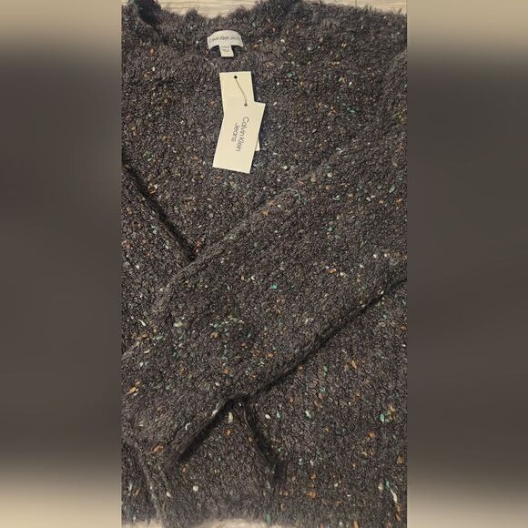 Calvin Klein Pullover Forged Iron Sweater Size Large - Picture 4 of 13